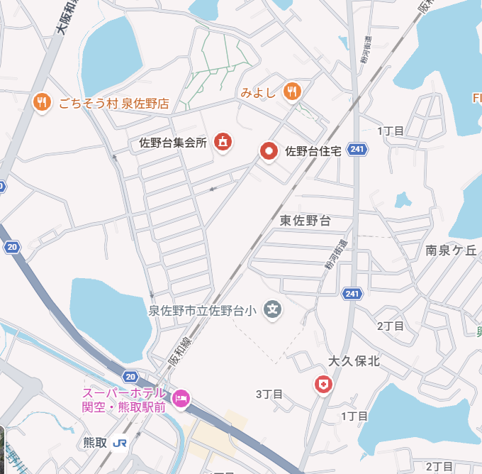サロンの場所を示す地図